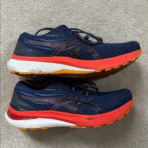 Asics Gel Kayano 29 Men's Size 11 Blue/Orange Running Sneakers